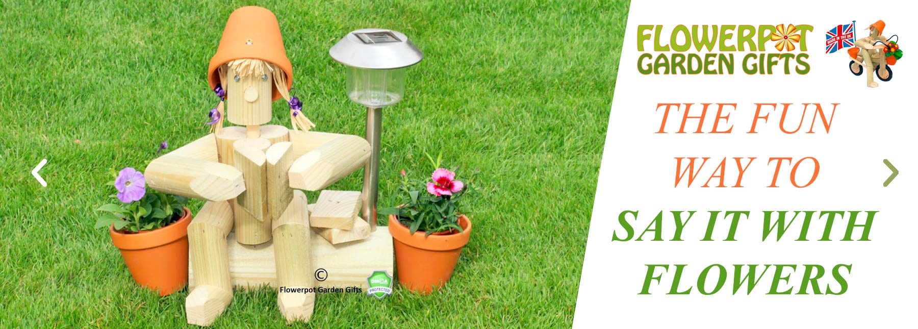 Flowerpot Garden Gifts - Garden Ornaments